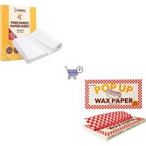 image200PCS 12x16 In Parchment Paper ampamp 120 Sheets Wax Paper
