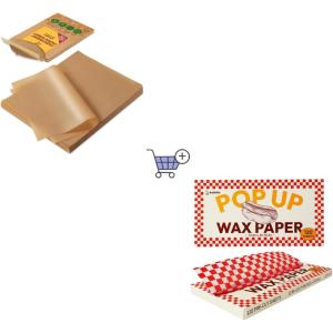 image200PCS 9x13 In Parchment Paper ampamp 120 Sheets Wax Paper