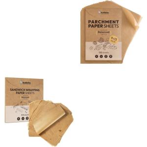 imageKatbite 100Pcs 12 In Food Wrapping Paper New Pattern ampamp Katbite 130 Pcs Parchment Paper Sheets Balanced Series 9x13 In