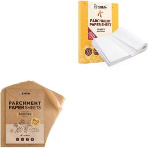 imageKatbite 130 Pcs Parchment Paper Sheets Balanced Series 9x13 ampamp Katbite 200 Pcs Parchment Paper Sheets Advanced Series 12x16