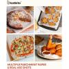 imageKatbite 16x24 inch Heavy Duty Parchment Paper Sheets 200Pcs Precut NonStick Full Parchment Sheets for Baking Cooking Grilling Frying and Steaming Full Sheet Baking Pan Liners Advanced Series12x1675
