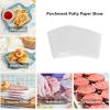 imageKatbite 16x24 inch Heavy Duty Parchment Paper Sheets 200Pcs Precut NonStick Full Parchment Sheets for Baking Cooking Grilling Frying and Steaming Full Sheet Baking Pan Liners Advanced Series55x5510002pack