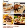imageKatbite 400Pcs 9x13 inch Heavy Duty Unbleached Parchment Paper Parchment Paper Sheets for Baking Cookies Cooking Frying Air Fryer Grilling Rack Oven9x13 Inch9x13200