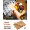 imageKatbite 400Pcs 9x13 inch Heavy Duty Unbleached Parchment Paper Parchment Paper Sheets for Baking Cookies Cooking Frying Air Fryer Grilling Rack Oven9x13 Inch12x163002pack