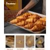 imageKatbite 400Pcs 9x13 inch Heavy Duty Unbleached Parchment Paper Parchment Paper Sheets for Baking Cookies Cooking Frying Air Fryer Grilling Rack Oven9x13 Inch12x163002pack