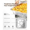 imagekatbite Heavy Duty 8x8 Aluminum Pans 25Pack  Premium Disposable Foil Baking Pans for Air Fryer Cooking Heating Storing amp Prepping Food8x825pcs