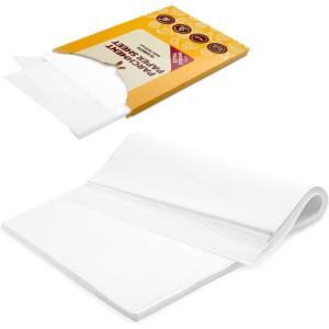 imageKatbite 16x24 inch Heavy Duty Parchment Paper Sheets 200Pcs Precut NonStick Full Parchment Sheets for Baking Cooking Grilling Frying and Steaming Full Sheet Baking Pan Liners Advanced Series12x1675