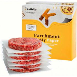 imageKatbite 16x24 inch Heavy Duty Parchment Paper Sheets 200Pcs Precut NonStick Full Parchment Sheets for Baking Cooking Grilling Frying and Steaming Full Sheet Baking Pan Liners Advanced Series55x5510002pack