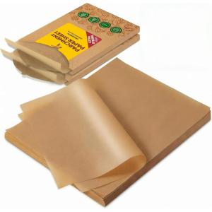 imageKatbite 400Pcs 9x13 inch Heavy Duty Unbleached Parchment Paper Parchment Paper Sheets for Baking Cookies Cooking Frying Air Fryer Grilling Rack Oven9x13 Inch9x132002pack