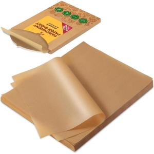 imageKatbite 400Pcs 9x13 inch Heavy Duty Unbleached Parchment Paper Parchment Paper Sheets for Baking Cookies Cooking Frying Air Fryer Grilling Rack Oven9x13 Inch9x13200