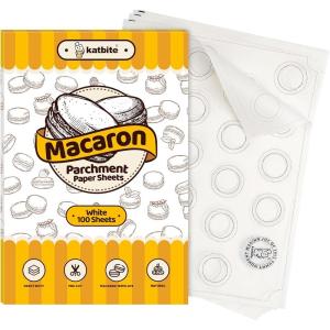 imageKatbite 440 Pcs Parchment Paper Sheets 12x16 Inches Unbleached Baking Paper NonStick for Gently Baking Precut Parchment Paper Suitable for Baking CookingAir Fryer Balanced Series12X16Inch 100 Pcs