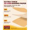imageKatbite Parchment Paper Sheets PopUp 200 PCS 12x16 Inches Precut Unbleached Baking Parchment Extra Strong Nonstick Nontoxic Heavy Duty Flat Baking Paper for Oven Cooking Grilling Air Fryer12x16 In200Pcs