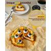 imageKatbite Parchment Paper Sheets 360 PCS 12x16 Inches Precut Unbleached Baking Parchment Nonstick Nontoxic Heavy Duty Flat Baking Paper for Oven Cooking Grilling Air Fryer and Steaming12x12 Inch 100 Pcs