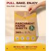 imageKatbite Parchment Paper Sheets 360 PCS 12x16 Inches Precut Unbleached Baking Parchment Nonstick Nontoxic Heavy Duty Flat Baking Paper for Oven Cooking Grilling Air Fryer and Steaming12x16 Inch 360 Pcs