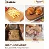 imageKatbite Parchment Paper Sheets 360 PCS 12x16 Inches Precut Unbleached Baking Parchment Nonstick Nontoxic Heavy Duty Flat Baking Paper for Oven Cooking Grilling Air Fryer and Steaming8x8 Inch 200 Pcs