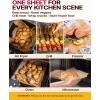 imageKatbite Parchment Paper Sheets 360 PCS 12x16 Inches Precut Unbleached Baking Parchment Nonstick Nontoxic Heavy Duty Flat Baking Paper for Oven Cooking Grilling Air Fryer and Steaming12x16 Inch 360 Pcs