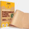 imageKatbite Parchment Paper Sheets 360 PCS 12x16 Inches Precut Unbleached Baking Parchment Nonstick Nontoxic Heavy Duty Flat Baking Paper for Oven Cooking Grilling Air Fryer and Steaming12x16 Inch 360 Pcs