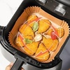 image:imageMarve Airfryer Disposable Paper 8 Inch 100 Pack Non Stick Parchment Paper with 500ml Oil Bottle Round Bleach Liners Free for 58 QT Air Fryer and Spray Bottle