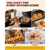 image:imageKatbite 8 Inch Air Fryer Liners Disposable amp 12x16 Inch Pop Up Parchment Paper Sheets