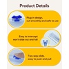 image:imageKatbite Slide Cutter 155 Inch for 155 Inches Plastic Food Wrap Two Way Sliding Cutter for Aluminum Foil Parchment Paper Baking Paper Kitchen