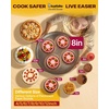 image:imageKatbite Unbleached Parchment Paper Rounds Heavy Duty 9 Inch 120PcsBrown