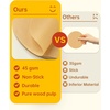 image:imageKatbite Unbleached Parchment Paper Rounds Heavy Duty 9 Inch 120PcsBrown