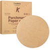 image:imageKatbite Unbleached Parchment Paper Rounds Heavy Duty 9 Inch 120PcsBrown