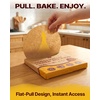 image:imageKatbite Unbleached Parchment Paper Rounds Heavy Duty 9 Inch 120PcsBrown