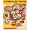 image:imageKatbite Unbleached Parchment Paper Rounds Heavy Duty 9 Inch 120PcsBrown