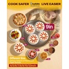 image:imageKatbite Unbleached Parchment Paper Rounds Heavy Duty 9 Inch 120PcsWhite