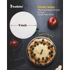 image:imageKatbite Unbleached Parchment Paper Rounds Heavy Duty 9 Inch 120PcsWhite