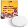 image:imageKatbite Unbleached Parchment Paper Rounds Heavy Duty 9 Inch 120PcsWhite