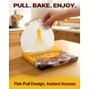image:imageKatbite Unbleached Parchment Paper Rounds Heavy Duty 9 Inch 120PcsWhite