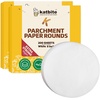 image:imageKatbite Unbleached Parchment Paper Rounds Heavy Duty 9 Inch 120PcsWhite