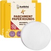 image:imageKatbite Unbleached Parchment Paper Rounds Heavy Duty 9 Inch 120PcsWhite