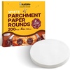 image:imageKatbite Unbleached Parchment Paper Rounds Heavy Duty 9 Inch 120PcsWhite